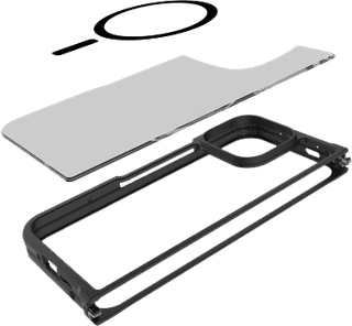 Just in Case Google Pixel 11 Pro Fold Backcover mit Magnet Schwarz