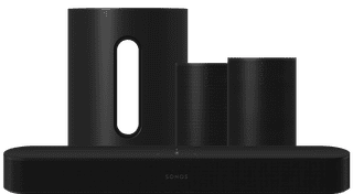 Sonos Beam Gen 2 Schwarz + Era 100 SL Heimkino-Set Schwarz