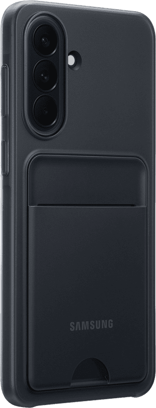 Samsung Galaxy A57 Card Slot Backcover Schwarz