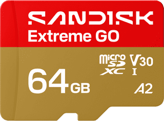 SANDISK Extreme GO microSDXC 64GB 170 MB/s