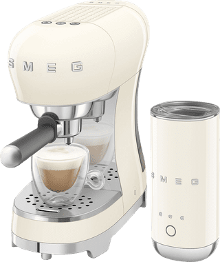 SMEG ECF12CREU Cream + Milk Frother