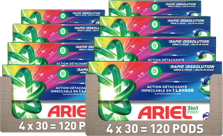 Ariel 3in1 Pods Colour - 240 units