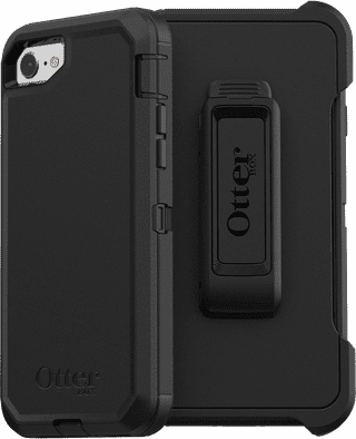 OtterBox Defender Apple iPhone SE 2022/SE 2020/8/7 Back Cover Black