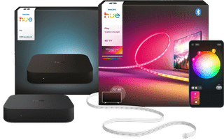 Philips Hue Play Gradient LED Strip 75 to 85 inch TV + HDMI Sync Box 4K