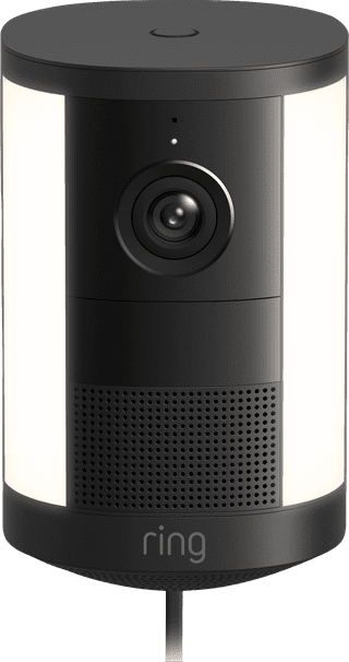 Ring Spotlight Kamera 2. Generation Stecker Schwarz