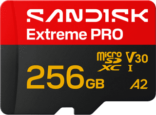 SANDISK Extreme PRO microSDXC 256GB 170 MB/s
