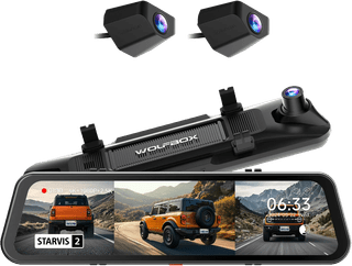 Wolfbox G900 Tripro Bumper 3CH 4K WLAN GPS 256GB