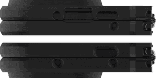 Just in Case Google Pixel 11 Pro Fold Backcover mit Magnet Schwarz
