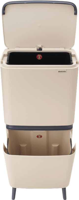 Brabantia SortUp Recycle Hi Mülleimer 20+25L Beige