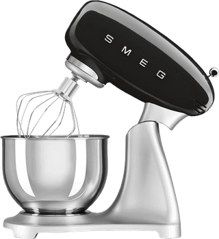 SMEG SMF04BLEU Schwarz
