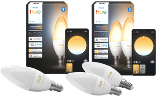 Philips Hue Candle Bulb White Ambiance E14 3-Pack
