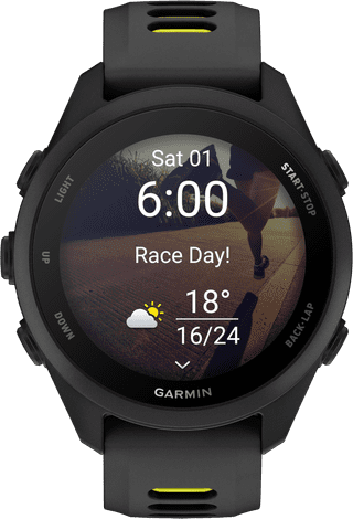 Garmin Forerunner 170 43 mm Schwarz