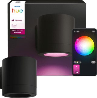 Philips Hue Muscari Wandstrahler Außenbereich