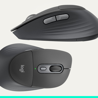 Logitech Signature Comfort Plus M850 L Wireless Mouse Graphite