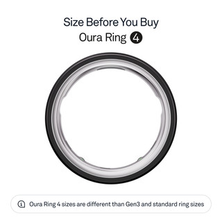Oura Ring 4 Size 5 Black