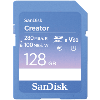 SANDISK SDXC Creator 128GB 100 MB/s