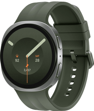 Samsung Galaxy Watch9 5G Silber/Grün 44 mm