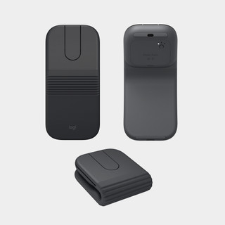 Logitech Mobi Fold Maus Graphit