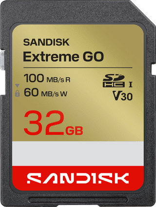 SANDISK Extreme GO SDHC 32GB 100 MB/s