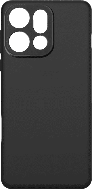 Just in Case Soft Design OPPO Find X9 Back Cover Black