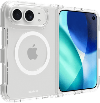 BlueBuilt Protective Backcover mit MagSafe iPhone Duo Transparent