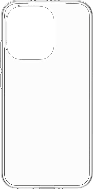 Just in Case Soft Design OPPO Reno15 Back Cover Transparent