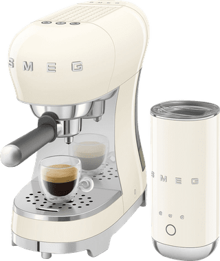 SMEG ECF12CREU Cream + Milk Frother