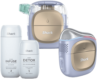 Shark FacialPro Glow + DePuffi FH320EUPL Lila