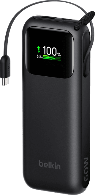 Belkin Powerbank 11.000 mAh mit Schnellladefunktion 60 Watt Schwarz