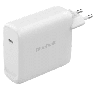 BlueBuilt 140-Watt-GaN-Ladegerät mit USB-C-Port Weiß