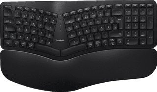 BlueBuilt Kabellose Ergonomische Bluetooth-Tastatur QWERTZ