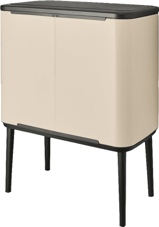Brabantia Bo Touch Bin Mülleimer 3 x 11 Liter Soft Beige