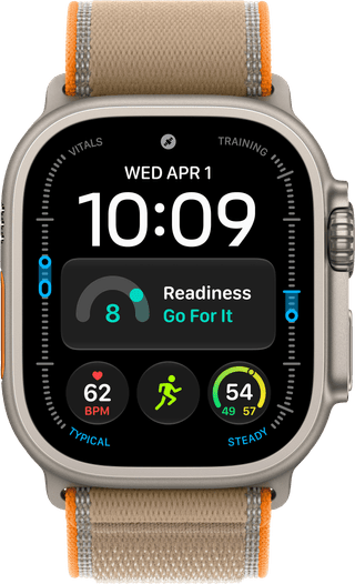 Apple Watch Ultra 4 Cellular 49mm Natural Trail Loop M/L