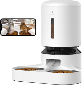 Petlibro Automatischer Futternapf mit Kamera Dual PLAF203 Weiß