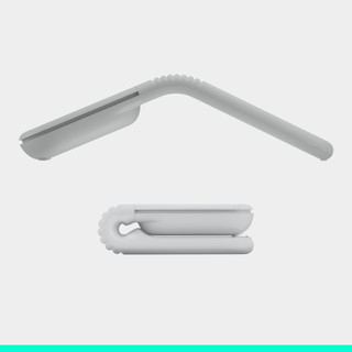 Logitech Mobi Fold Maus Off-White