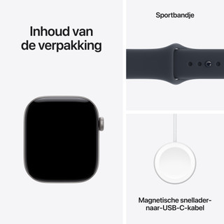 Apple Watch Series 12 Cellular 42mm Gray Sport Band M/L