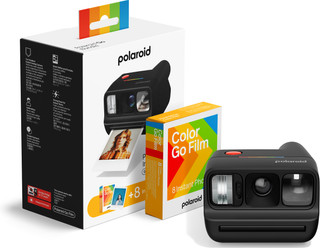 Polaroid Go Gen 3 Schwarz + Color Film (8 Stück)