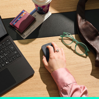 Logitech Mobi Fold Maus Graphit