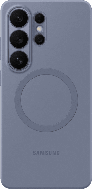 Samsung Galaxy S26 Ultra Backcover aus Silikon mit Magnet Lila