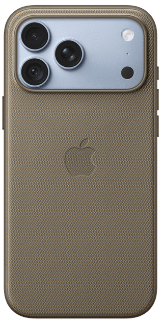 Apple iPhone 18 Pro Max Funktionsgewebe Backcover mit MagSafe Taupe