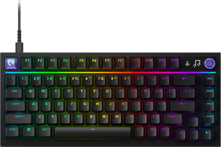 Logitech G316 X 75 Gaming-Tastatur Schwarz Qwertz