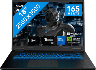 GIGABYTE GAMING A18 PRO DXJG3DEBC4SH - 18" - Intel Core 7 - 32GB RAM/1TB SSD - RTX 5070 Ti