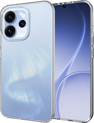 Just in Case Soft Design OPPO Reno15 Back Cover Transparent