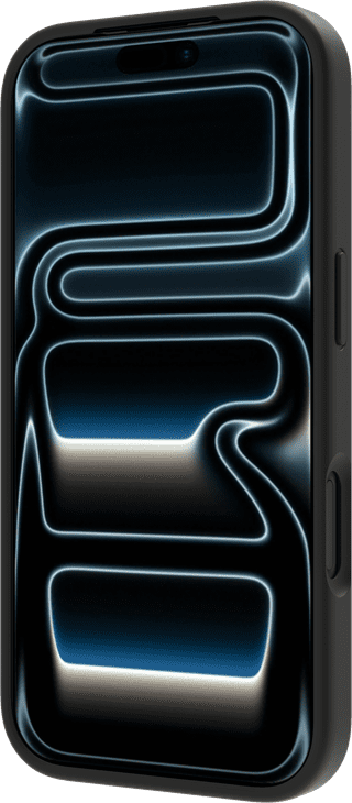 BlueBuilt MagSafe Hülle mit Ständer iPhone 18 Pro Schwarz + Powerbank 5.000 mAh Grau