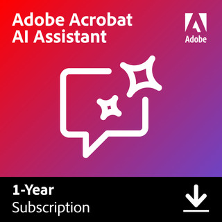 Adobe KI-Assistent für Acrobat 1 Jahr - Digital