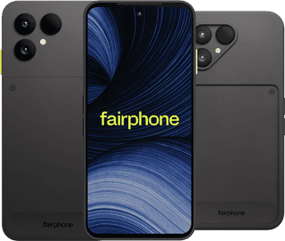 Fairphone 6+ 256GB Schwarz 5G + Fairphone 6+ Protective Backcover Schwarz