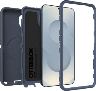 OtterBox Defender Samsung Galaxy S26 Back Cover with Magnet Blue