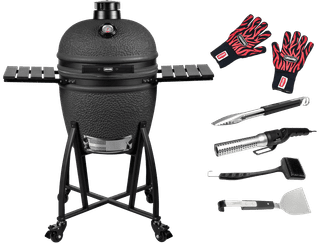 Grill Guru Prime Matte Black Large Starterset