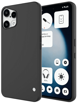 Just in Case Soft Design Nothing Phone (3a) Lite Back Cover Black