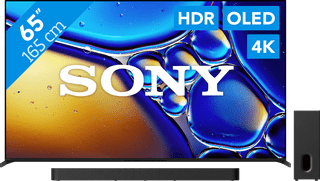Sony Bravia 8 II 65 Zoll QD-OLED (2025) + Sony Bravia Theatre Bar 7 Schwarz